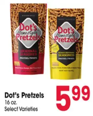 Jewel-Osco Dot's Pretzels offer