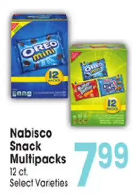 Jewel-Osco Nabisco Snack Multipacks offer