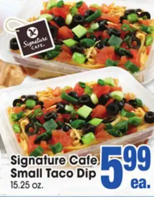 Jewel-Osco Signature Cafe Small Taco Dip offer