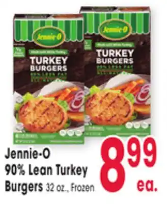 Jewel-Osco Jennie-O 90% Lean Turkey Burgers offer