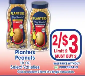 Jewel-Osco Planters Peanuts offer