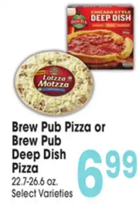 Jewel-Osco Brew Pub Pizza or Brew Pub Deep Dish Pizza offer