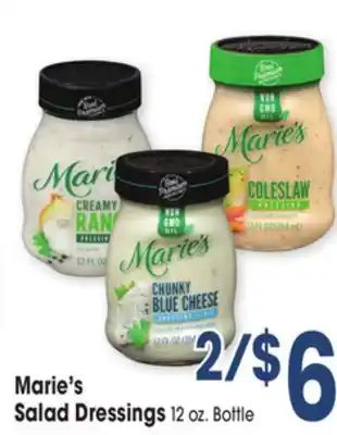 Jewel-Osco Marie's Salad Dressings offer