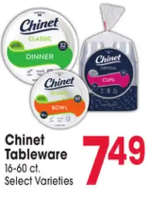 Jewel-Osco Chinet Tableware offer