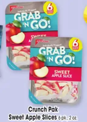 Jewel-Osco Crunch Pak Sweet Apple Slices offer