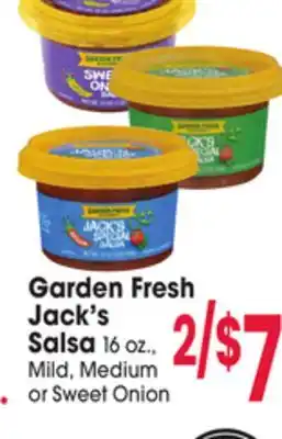 Jewel-Osco Garden Fresh Jack's Salsa offer