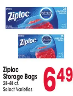 Jewel-Osco Ziploc Storage Bags offer