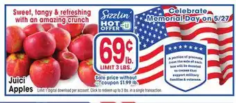 Jewel-Osco Juici Apples offer