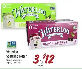 Sprouts Farmers Market Waterloo Sparkling Water offer