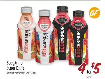 Sprouts Farmers Market BodyArmor Super Drink offer