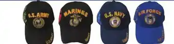 Ace Hardware Officially Licensed U.S Military Embroidered Caps offer