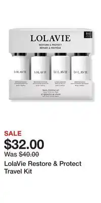 Ulta Beauty LolaVie Restore & Protect Travel Kit offer