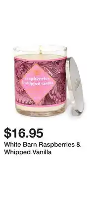 Bath & Body Works White Barn Raspberries & Whipped Vanilla offer