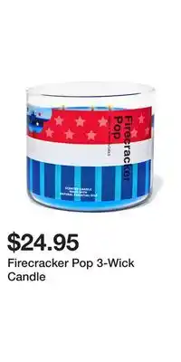 Bath & Body Works Firecracker Pop 3-Wick Candle offer