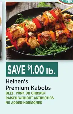 Heinen's Heinen's Premium Kabobs offer