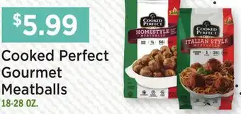 Heinen's Cooked Perfect Gourmet Meatballs offer