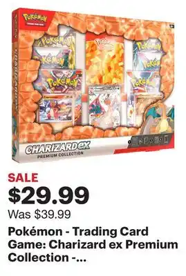 Best Buy Pokémon - Trading Card Game: Charizard ex Premium Collection - Styles May Vary offer