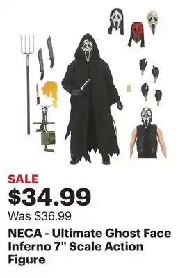 Best Buy NECA - Ultimate Ghost Face Inferno 7 Scale Action Figure offer