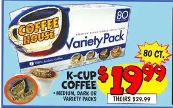 Ollie's K-CUP COFFEE offer