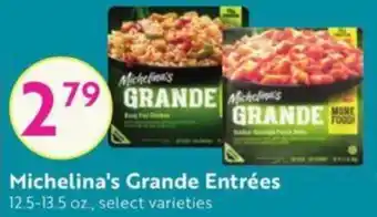 Lucky Supermarkets Michelina's Grande Entrées offer