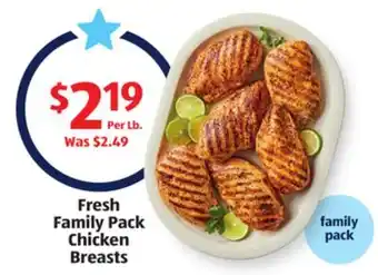 Aldi Fresh Family Pack Chicken Breasts offer