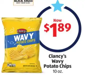 Aldi Clancy's Wavy Potato Chips offer