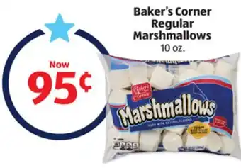 Aldi Baker's Corner Regular Marshmallows offer