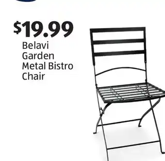 Aldi Belavi Garden Metal Bistro Chair offer