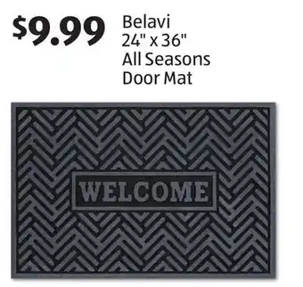 Aldi Belavi 24 x 36 All Seasons Door Mat offer