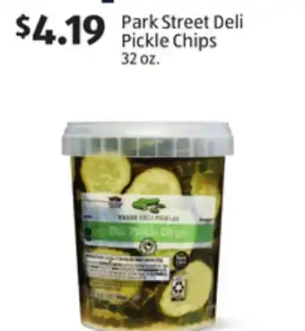 Aldi Park Street Deli Pickle Chips offer
