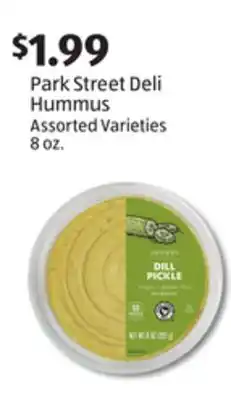 Aldi Park Street Deli Hummus offer