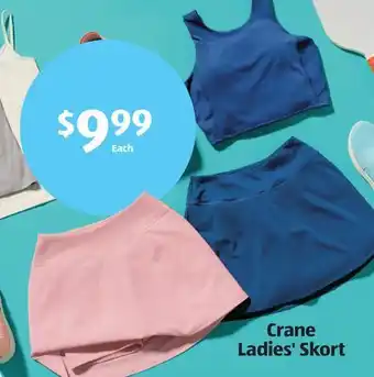 Aldi Crane Ladies' Skort offer