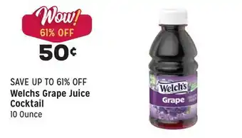 Grocery Outlet Grape Juice Cocktail offer