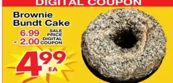Superior Grocers Brownie Bundt Cake offer