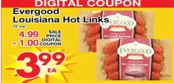 Superior Grocers Evergood Louisiana Hot Links offer