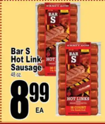 Superior Grocers Bar S Hot Link Sausage offer