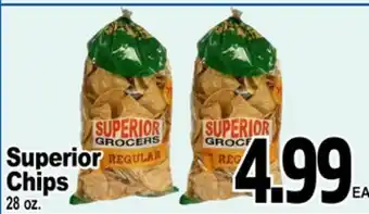 Superior Grocers Superior Chips offer