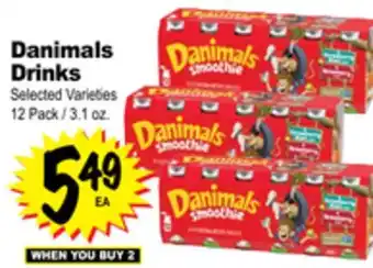 Superior Grocers Danimals Drinks offer