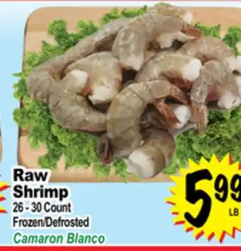 Superior Grocers Raw Shrimp offer