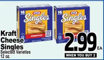 Superior Grocers Kraft Cheese Singles offer