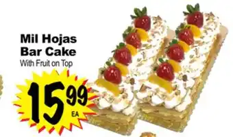 Superior Grocers Mil Hojas Bar Cake offer