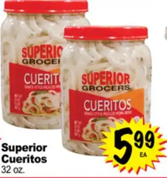 Superior Grocers Superior Cueritos offer