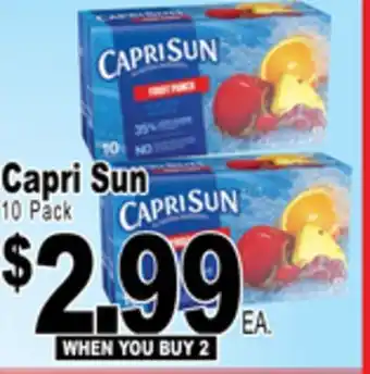 Superior Grocers Capri Sun offer