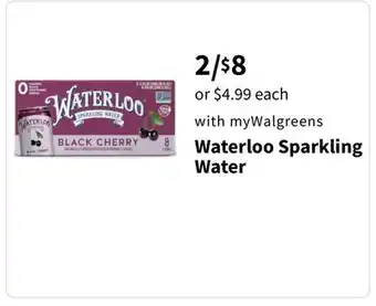 Walgreens Waterloo Sparkling Water offer