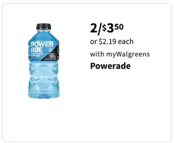 Walgreens Powerade offer
