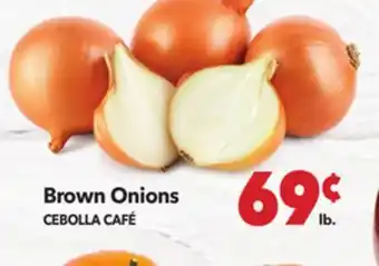 Vallarta Supermarkets Brown Onions/CEBOLLA CAFÉ offer