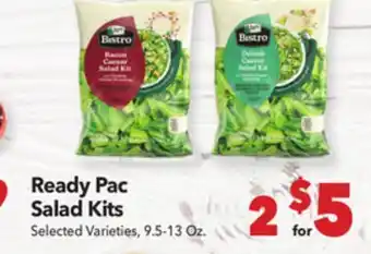 Vallarta Supermarkets Ready Pac Salad Kits offer