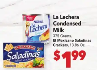 Vallarta Supermarkets La Lechera Condensed Milk offer