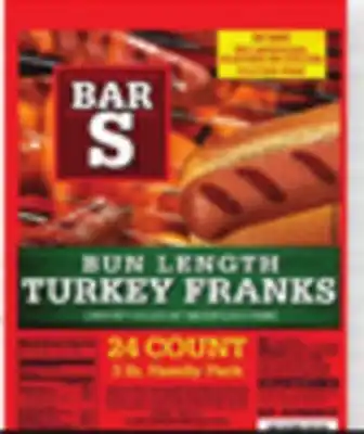 Vallarta Supermarkets Bar S Turkey Franks offer