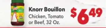 Vallarta Supermarkets Knorr Bouillon offer